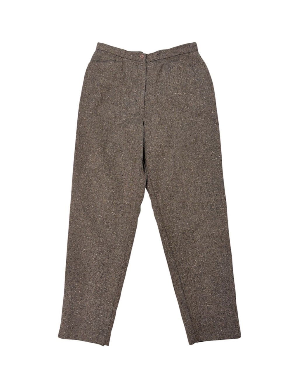 L.L. Bean Vintage Brown Tweed Dress Pants